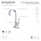 Fauceture LS8211DPL Paris Single-Hndl Bathroom Faucet W/Deck Plate & Drain, Chrm LS8211DPL - alternate 3